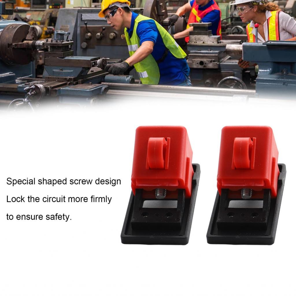Hahao Circuit Breaker Clamp Lock 10PCS Secure Locking Lockout High Low ...