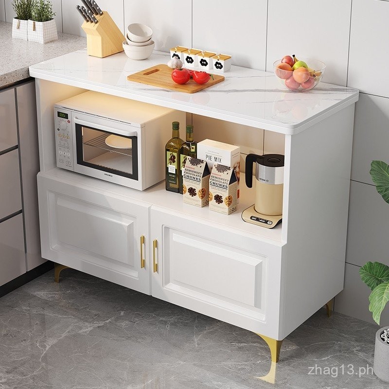 Kitchen Sintered Stone Storage Rack Cabinet Floor-standing Household ...