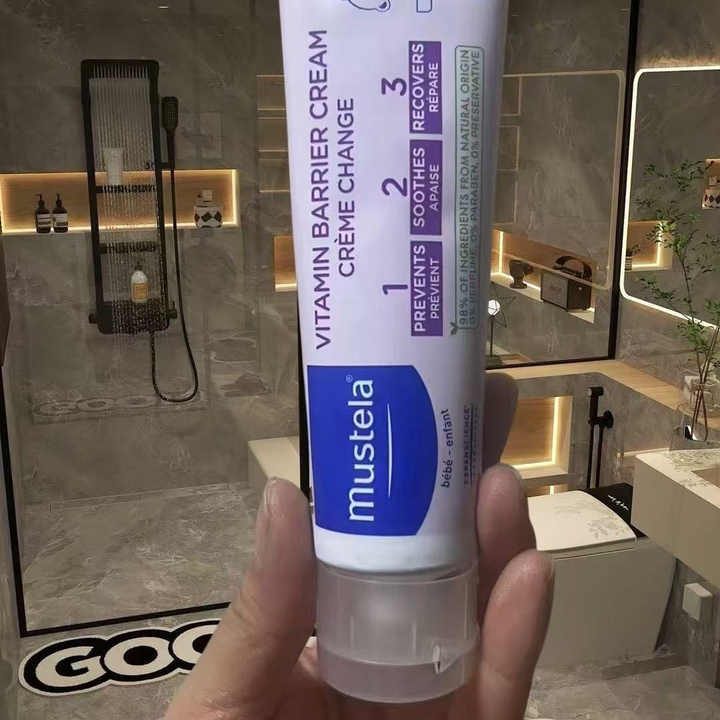Mustela Baby Diaper Rash Cream100ml Isolation Soothing Redness Relief ...