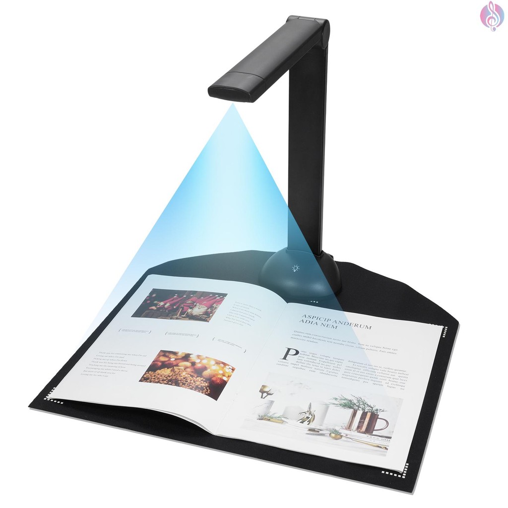 Fast Shipping Document Camera Book Scanner A3 A4 Size with LED Fill ...