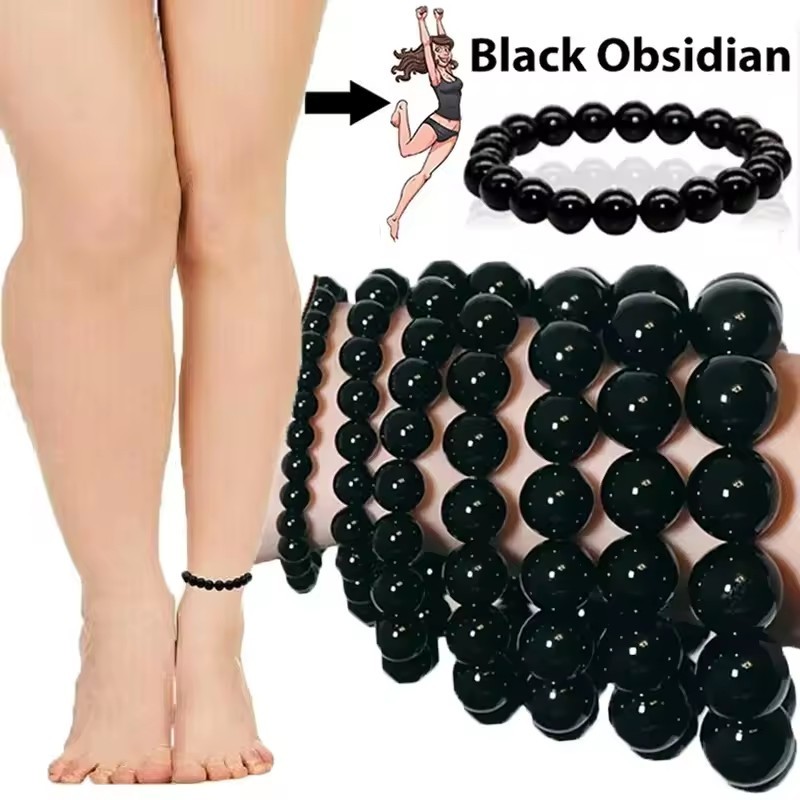 Shop black obsidian bracelet for Sale on Shopee Philippines