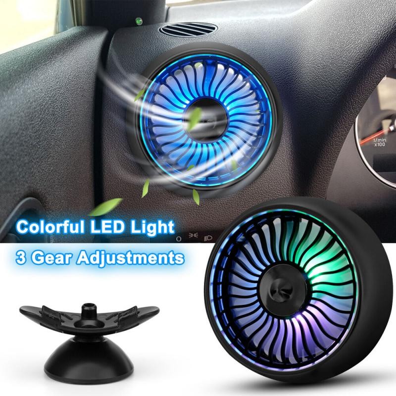 Universal Cooling Fan for Cars and Trucks, USB Micro Electric Fan ...