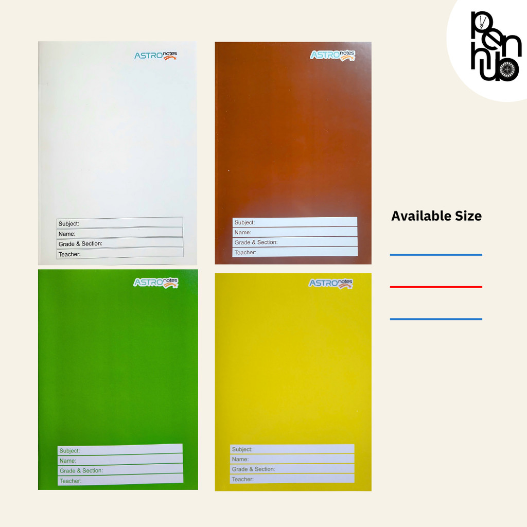 ASTRO NOTES Writing Color Coded per Piece - Penhub | Shopee Philippines