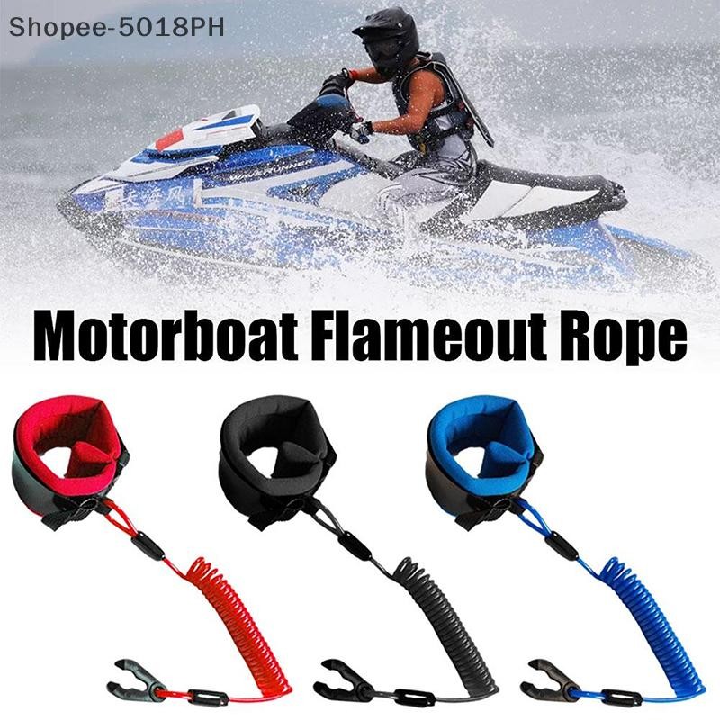 [SNOWPH] Motorboat Flameout Rope Boat Safety Lanyard Rope Boat Outboard ...