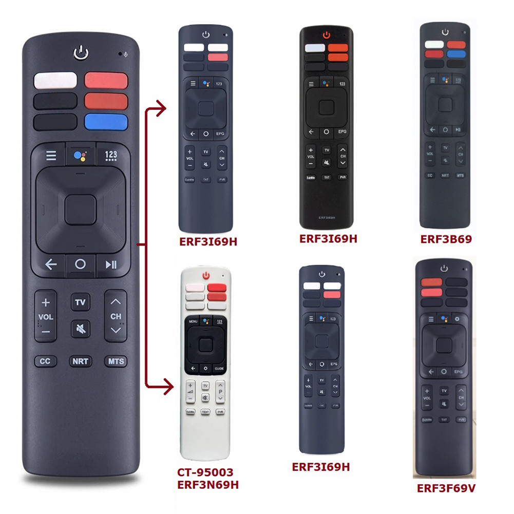 ERF3A69 ERF3169H ERF3B69 Remote Control Replacement for Hisense/Sharp