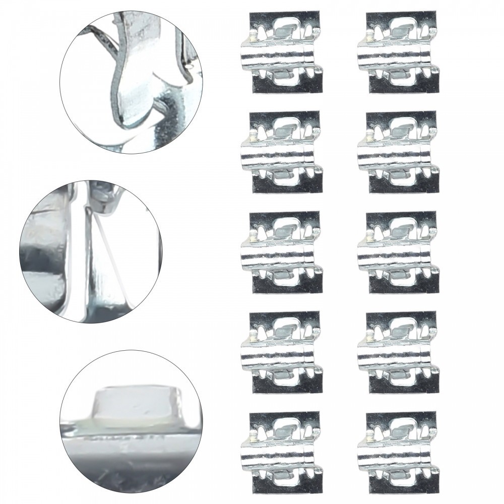 Universal Car Dashboards DVD CD Panel Plate Metal Retainer Clip Easy to