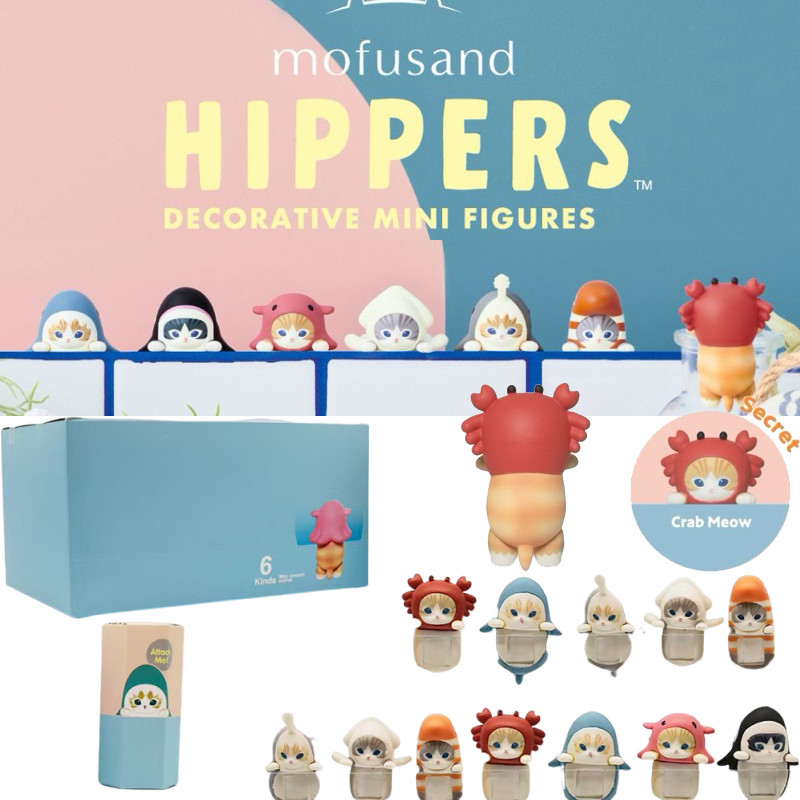 Mofusand Hippers Series Decorative Mini Mofusand Action Figure Blind ...