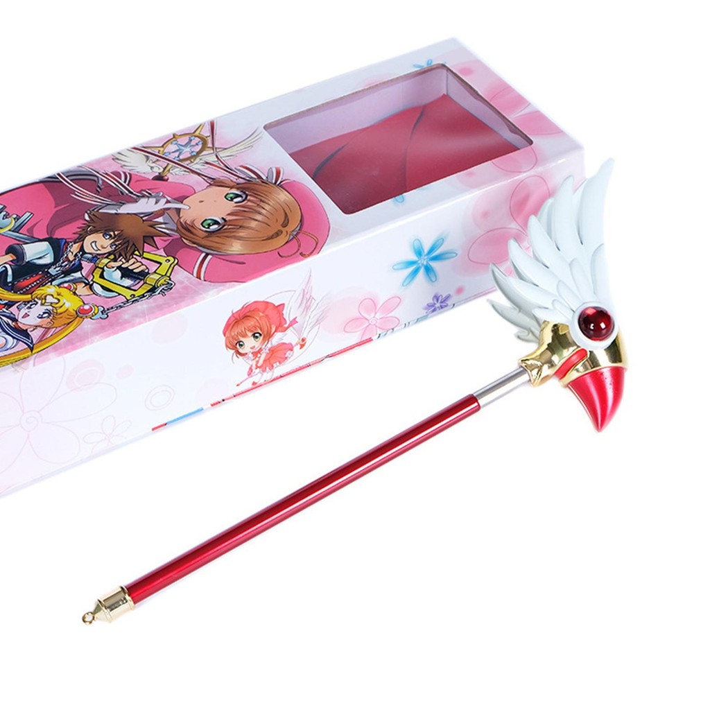 Cardcaptor Sakura Cosplay Magic Wand Cartoon Cosplay Sealing Rod Cute ...