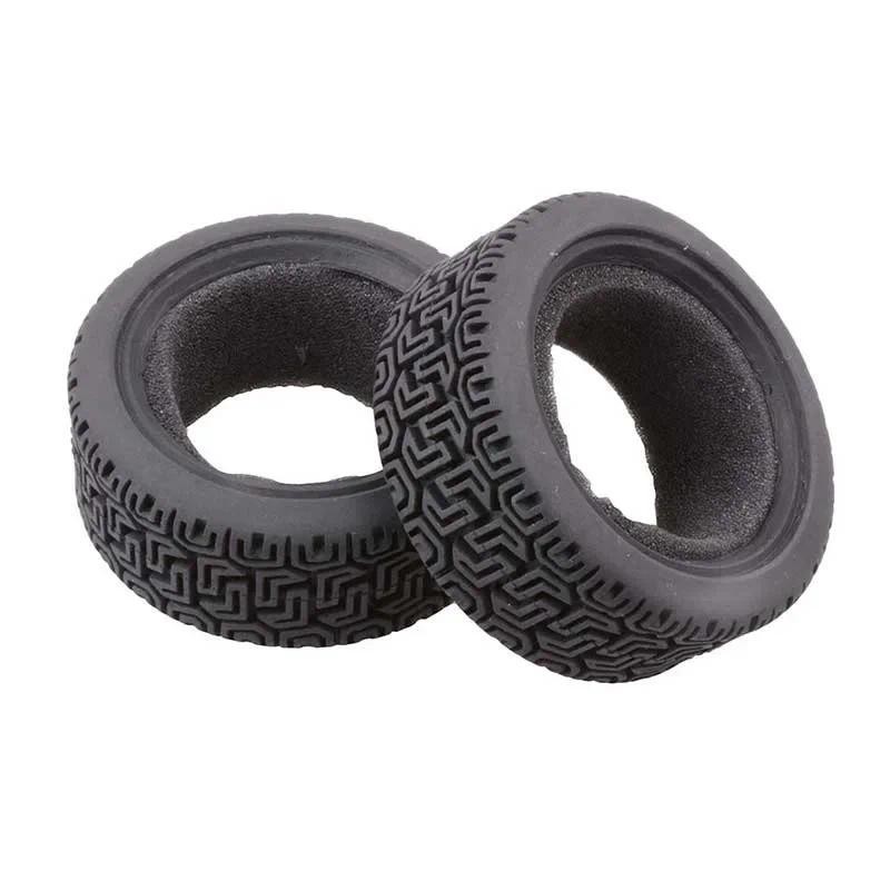 4Pcs 70Mm 1/10 RC Off-Road Buggy Car Rubber Tires Wheel Tyres Front For ...