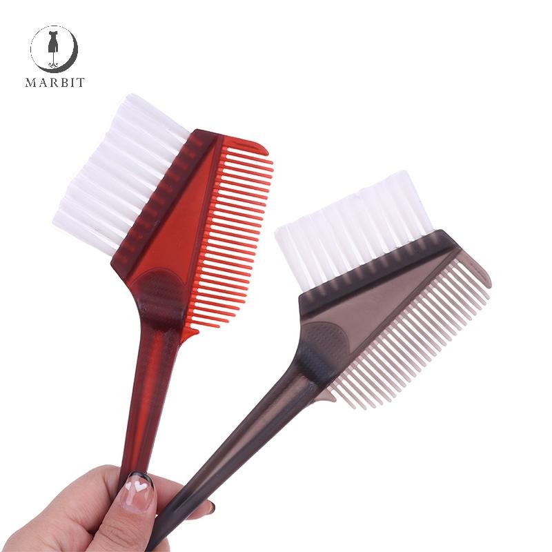 Marbit Pro Salon Tools Plastic Hair Dye Coloring Brushes Comb Barber ...