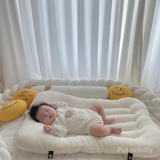 Crib Babies' Bed INSNS Wind Bed in Bed Baby Foldable Portable Anti ...