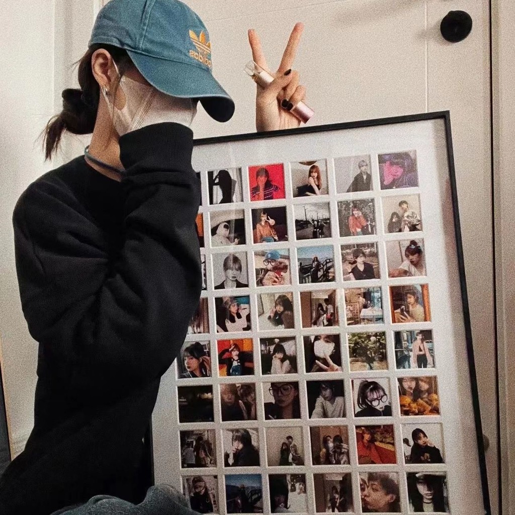 Internet Celebrity Photo Wall Polaroid Photo Frame Large Size Wall ...