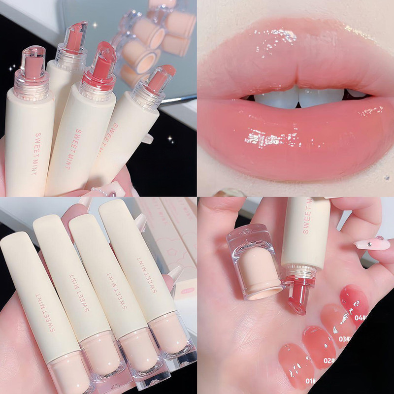 New Mirror Moisturizing Colorless Brightening Lip Gloss Water Gloss ...