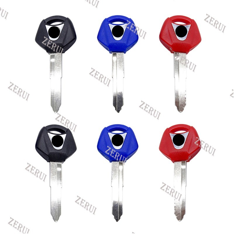 ZR For 1 PCS Motorcycle Uncut Blade Blank Key Embryo Fit For YAMAHA YZF ...