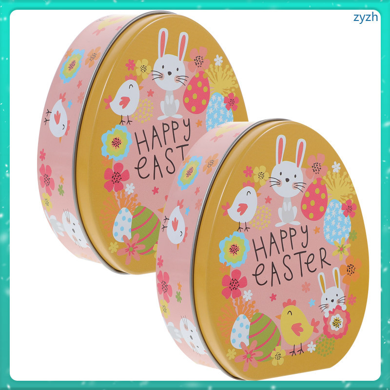 Easter Gift Box Party Eggs Kids Small Tins Candy Boxes Favors Toddler ...