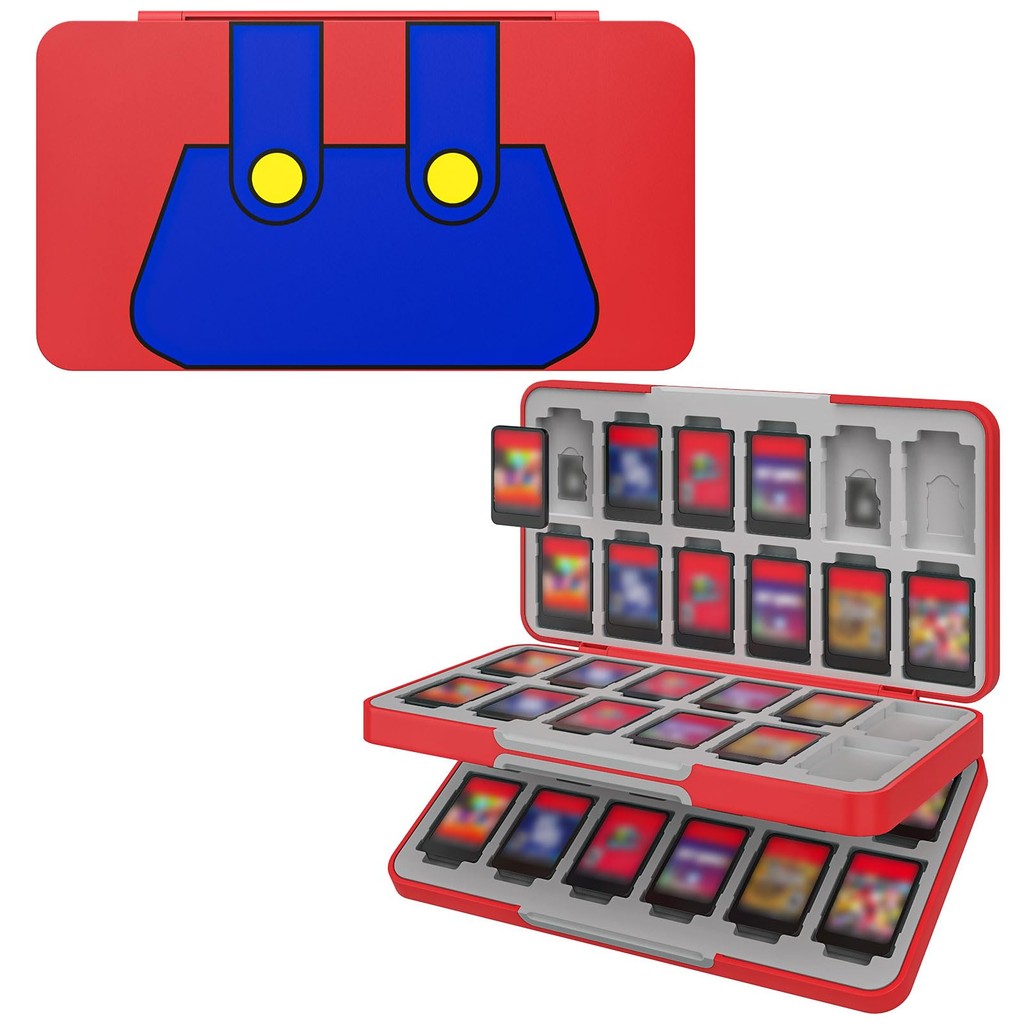 Game card storage pouch 48 Nintendo Switch Cards / 24 Micro SD Cards ...