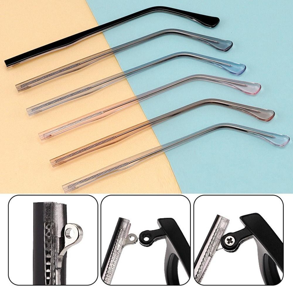 ROSE Glasses Arm, Metal Anti-Slip Replacement Leg, Repair Tool ...