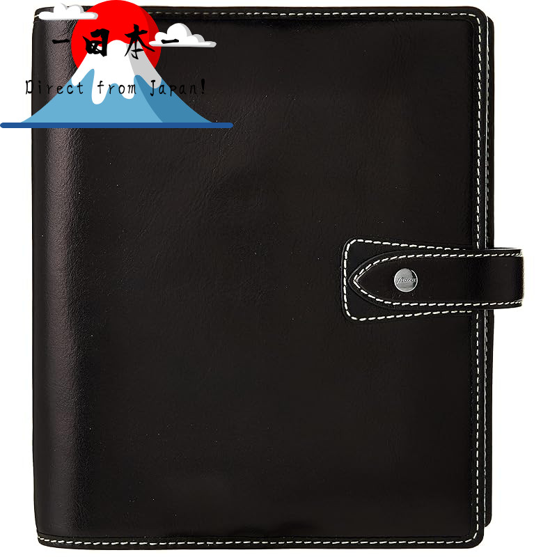 [Direct from Japan] Filofax Marden A5 Black Organizer Binder 028623 ...