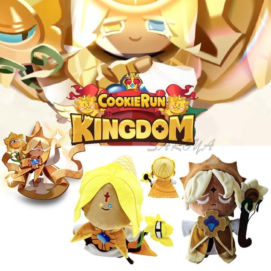 Cookie Run Kingdom Pure Vanilla Cookie Plush Toy Cookie Run Kingdom ...