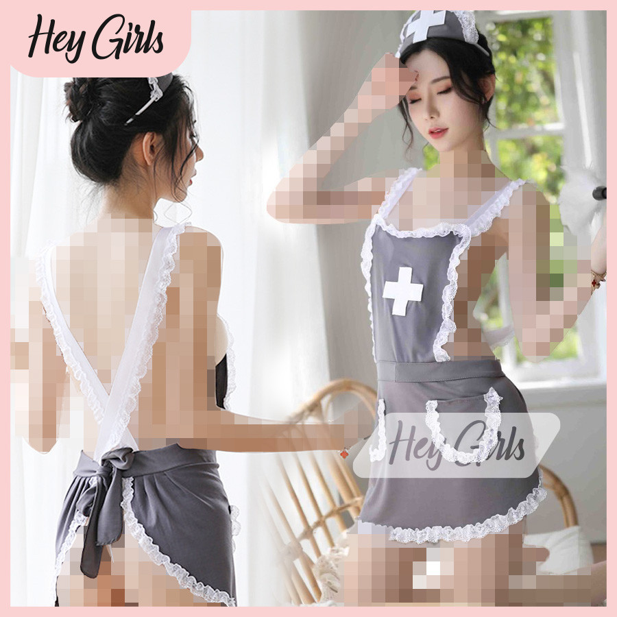 Role Playing Sexy Maid Jumpsuit Maid Uniform Temptation Plump Girls Sexy Lingerie