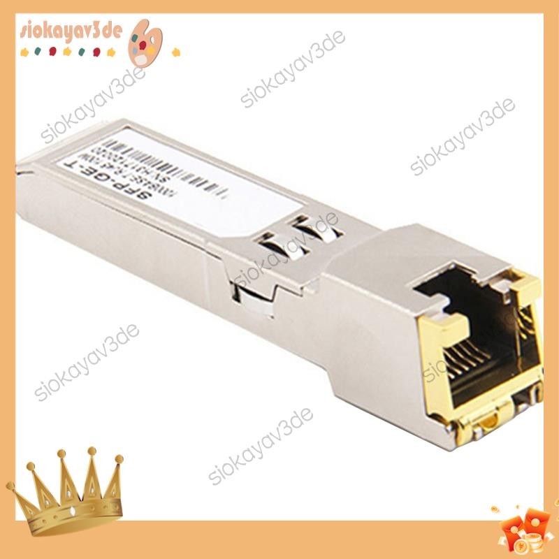 【siokayav3de】SFP Module RJ45 Switch Gbic 10/100/1000 Connector SFP ...