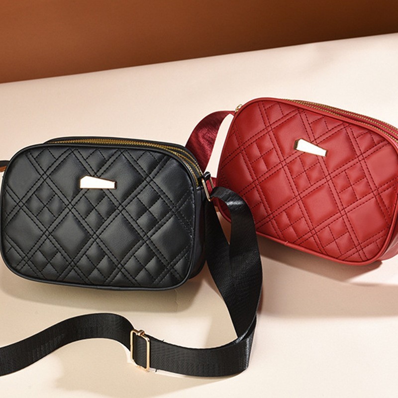 SAFERIDO 2025 First layer cowhide bag, high-end texture fashion handbag, messenger bag, niche light luxury shoulder bag, versatile leather women