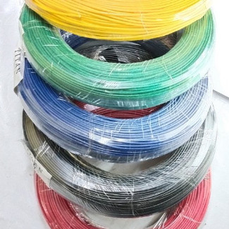 RB STRANDED AND SOLID WIRE #22AWG #18AWG 100M/ROLL RANDOM COLOR for DIY ...