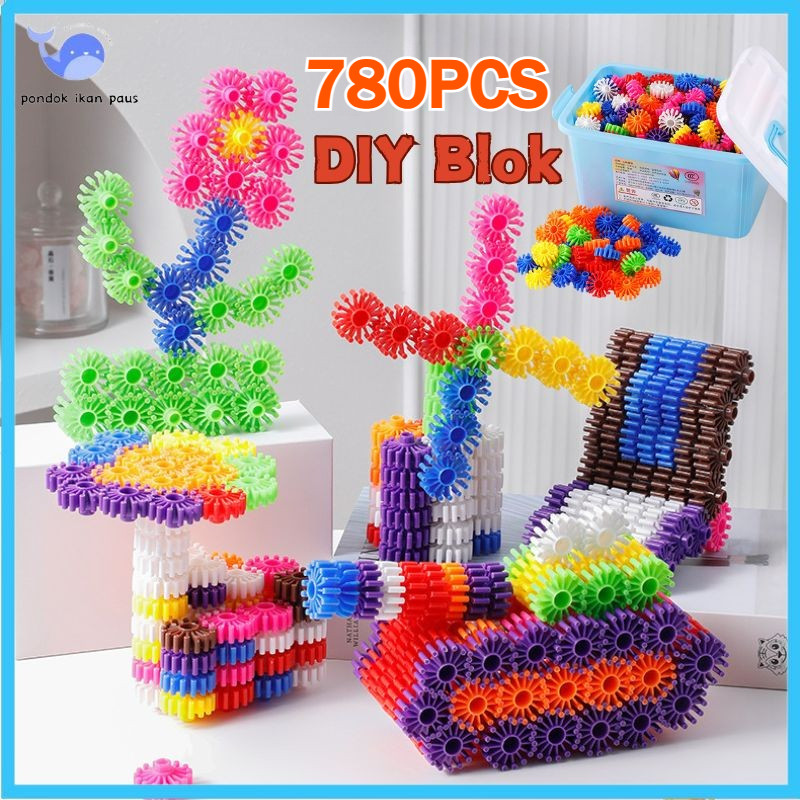 DIY Children's Educational Toys Blocks 780PCS development blocks ...
