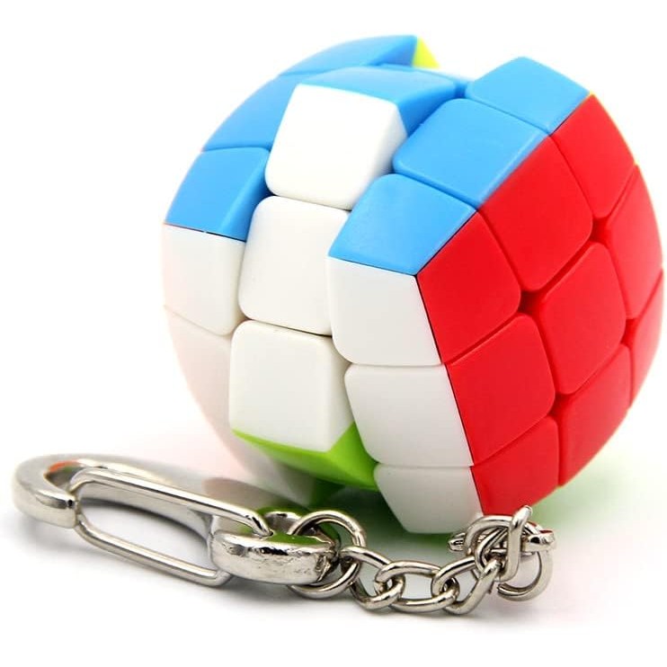 Mini Magic Cube Keychain Cube Puzzle Keychain,Tagless Creative Speed ...