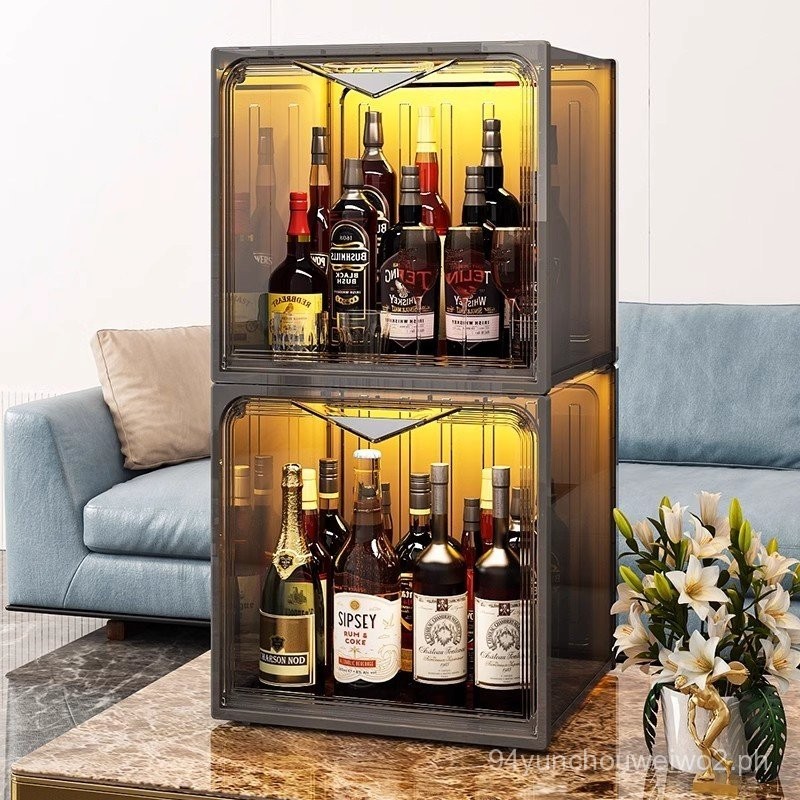 Wine Rack Wine Storage Rack Household Whiskey Wine Layered Storage ...