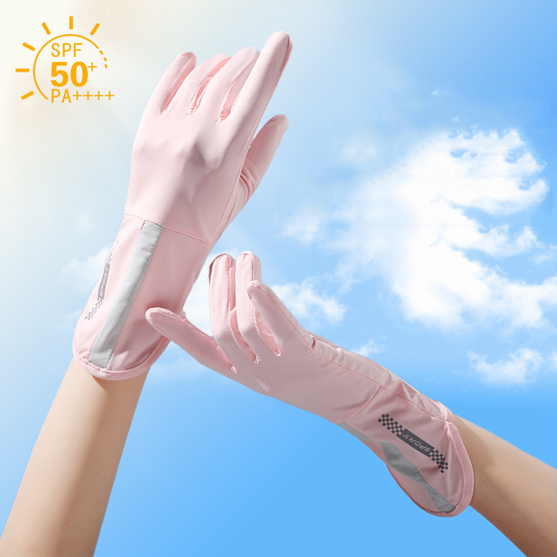 Summer Cooling Sunscreen Gloves Women Fashion Driving Riding UV ...