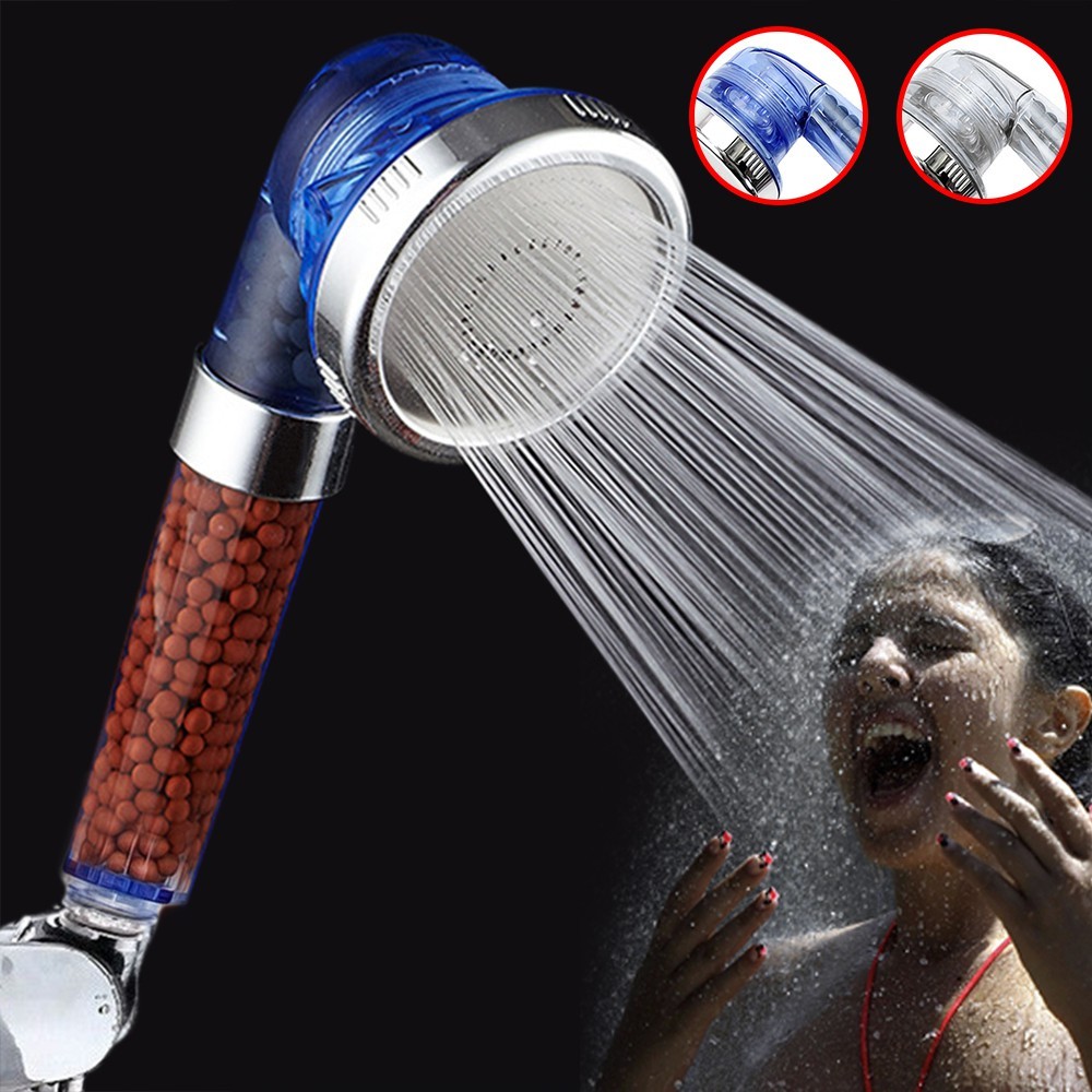 High Turbo Pressure Shower Head Bathroom Powerful Energy Water Saving ...
