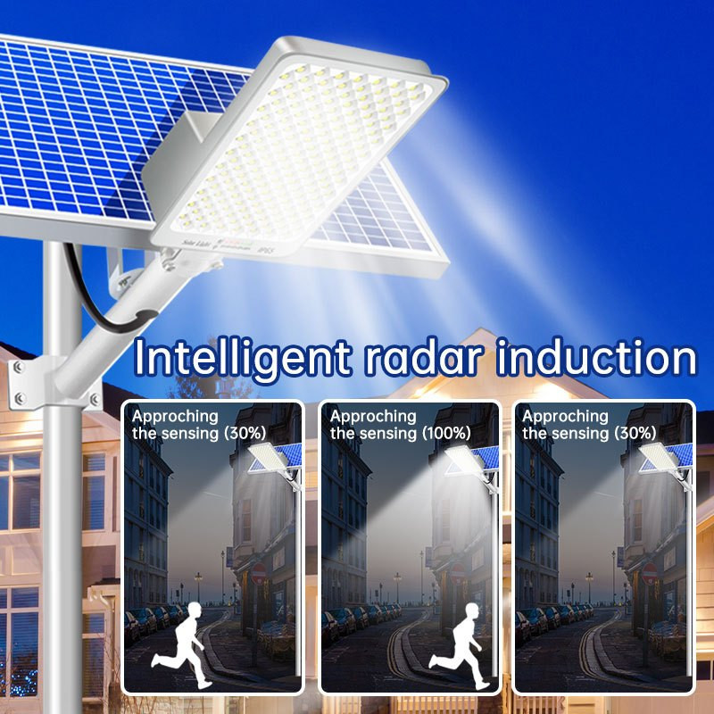 Solar Lights Outdoor Waterproof Solar Street Light Radar induction ...