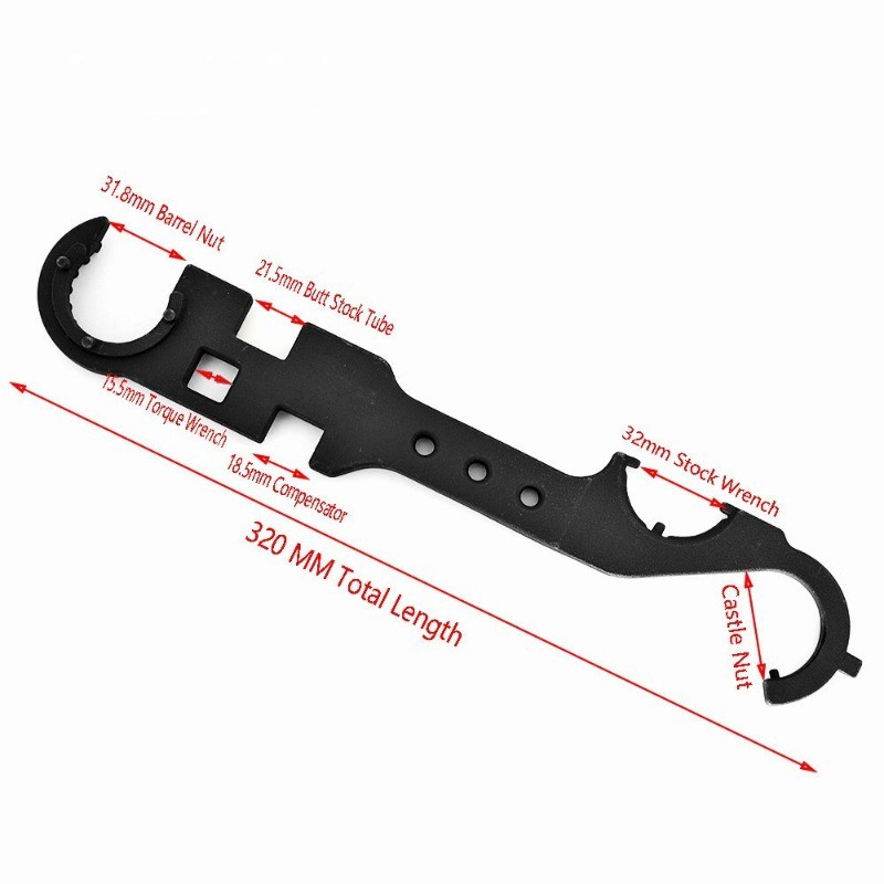 [Fast Shipping] Grows Y36-Field Multifunction Wrench Steel AR15/M4 Tool ...