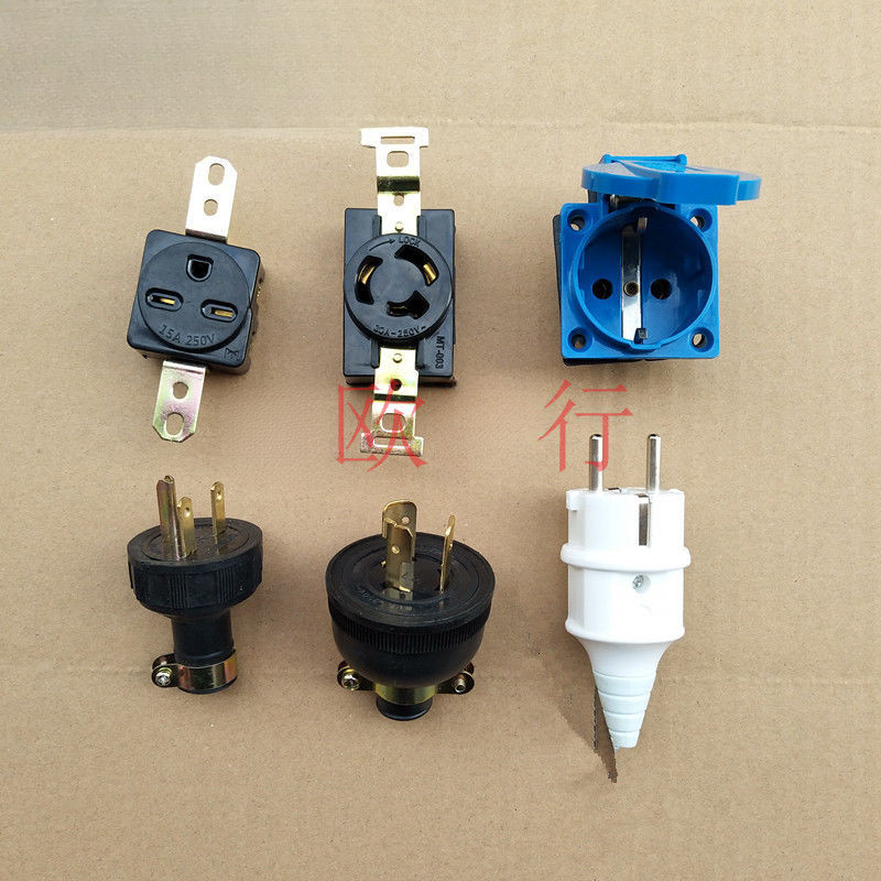 Gasoline Generator Accessories Socket2KW3KW5Kw 6.5KW Plug168F American ...