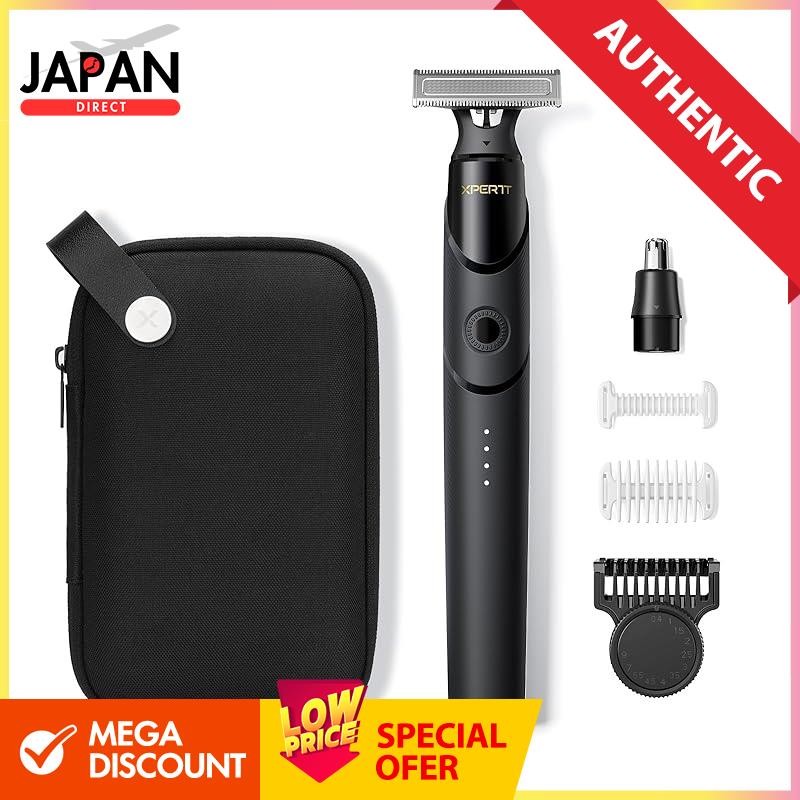 Xpert T electric beard trimmer & shaver with travel case, electric ...