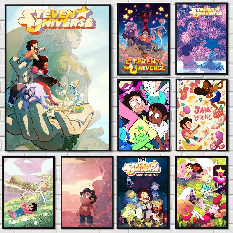 Steven Universe poster A3 home living room bedroom bar aesthetic ...