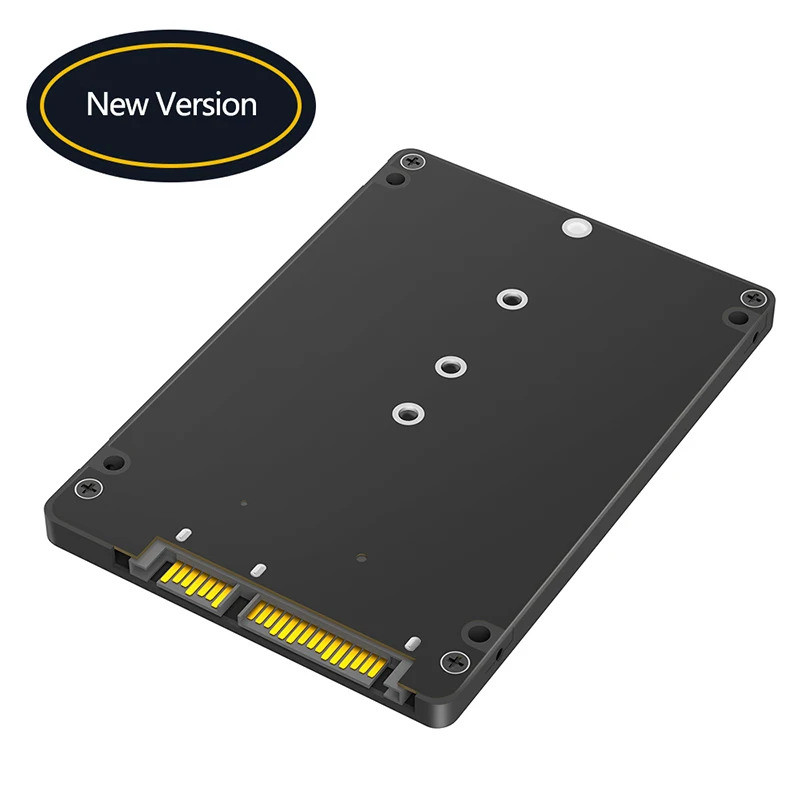 M.2 to SATA3.0 2.5inch External SSD Enclosure Riser with 7mm Plastic ...