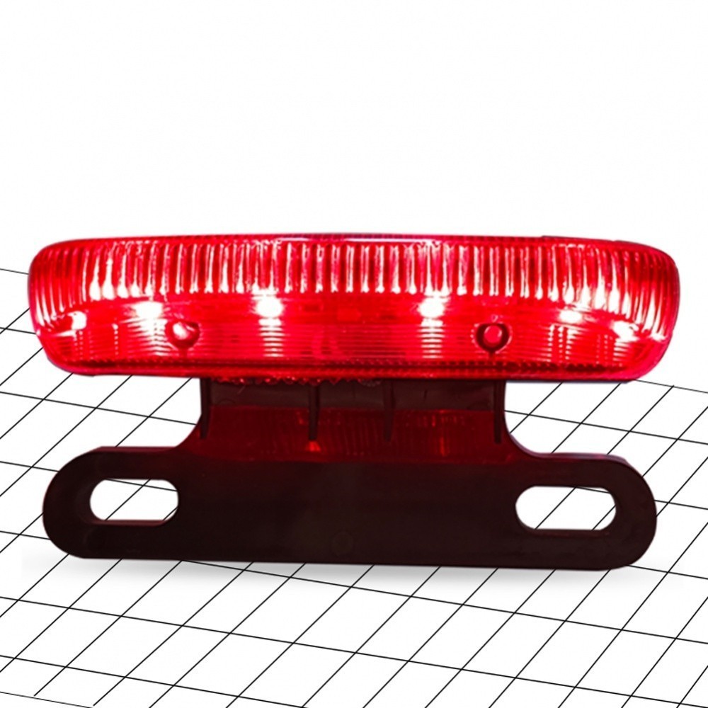 36-48V Ebike Rear Brake Light Tail Light Safe Warn Lamp For Electric ...