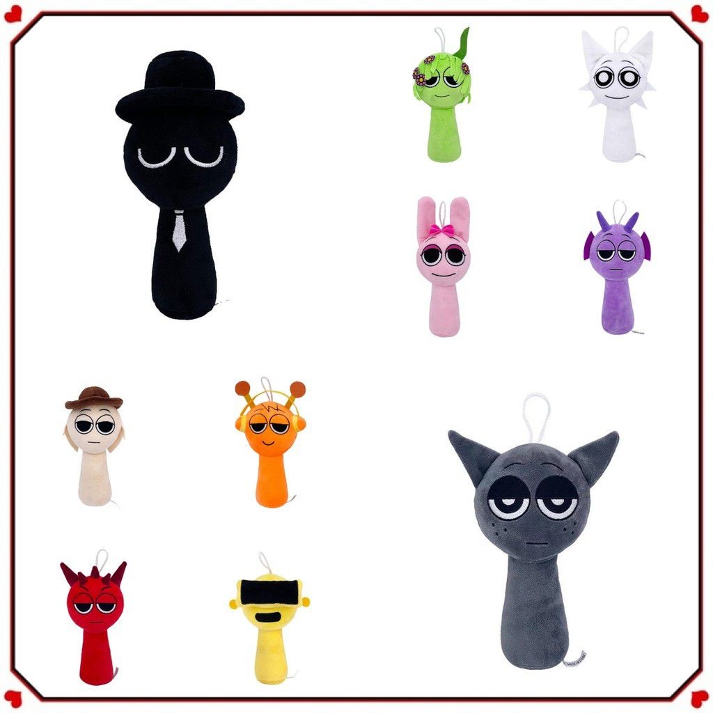 Sprunki Toys Sprunki Plush Toys Stuffed Dolls From Sprunki Plushie ...