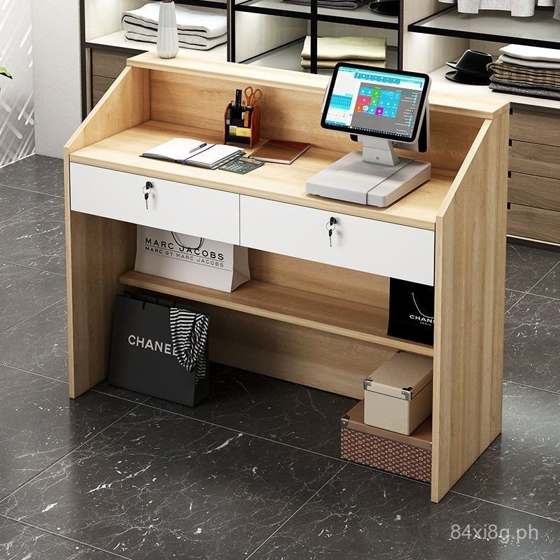 Cashier Counter Bar Small Table Simple Counter Company Reception Desk ...