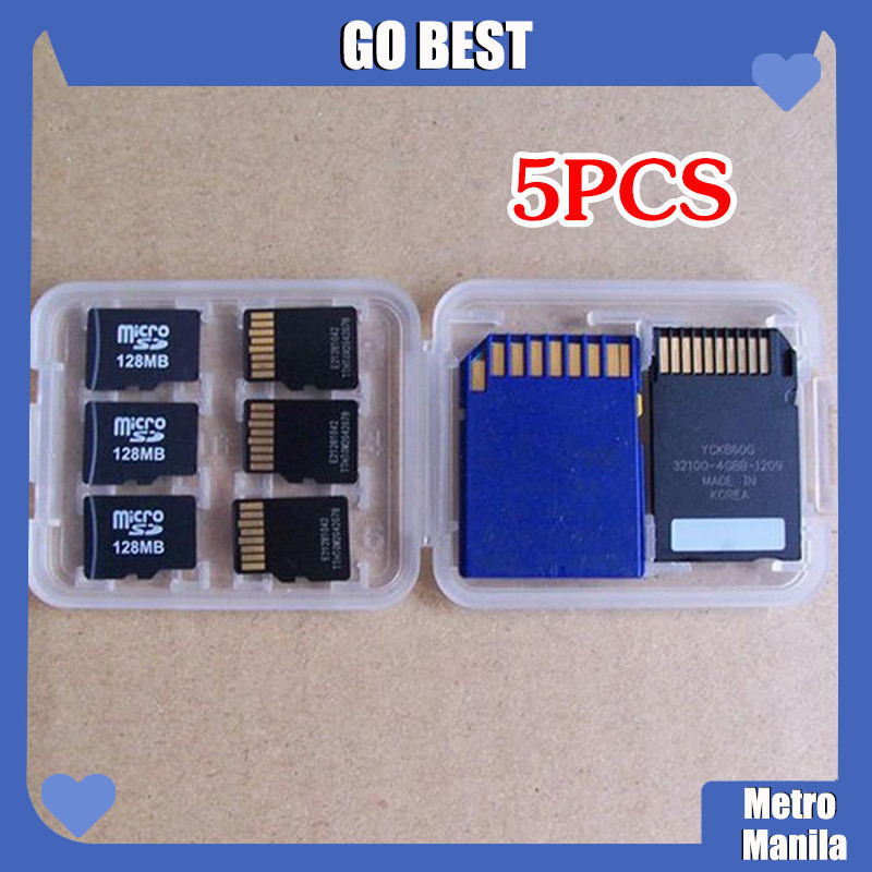 5pcs Plastic Memory Card Case Sim Card Storage Box Memory Card Box TF ...