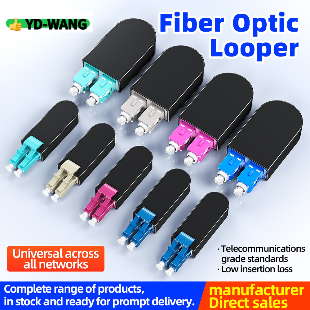 Fiber optic Looper 16 - Core MPO - OM3 Loopback Adapter, 16 - Core MPO ...