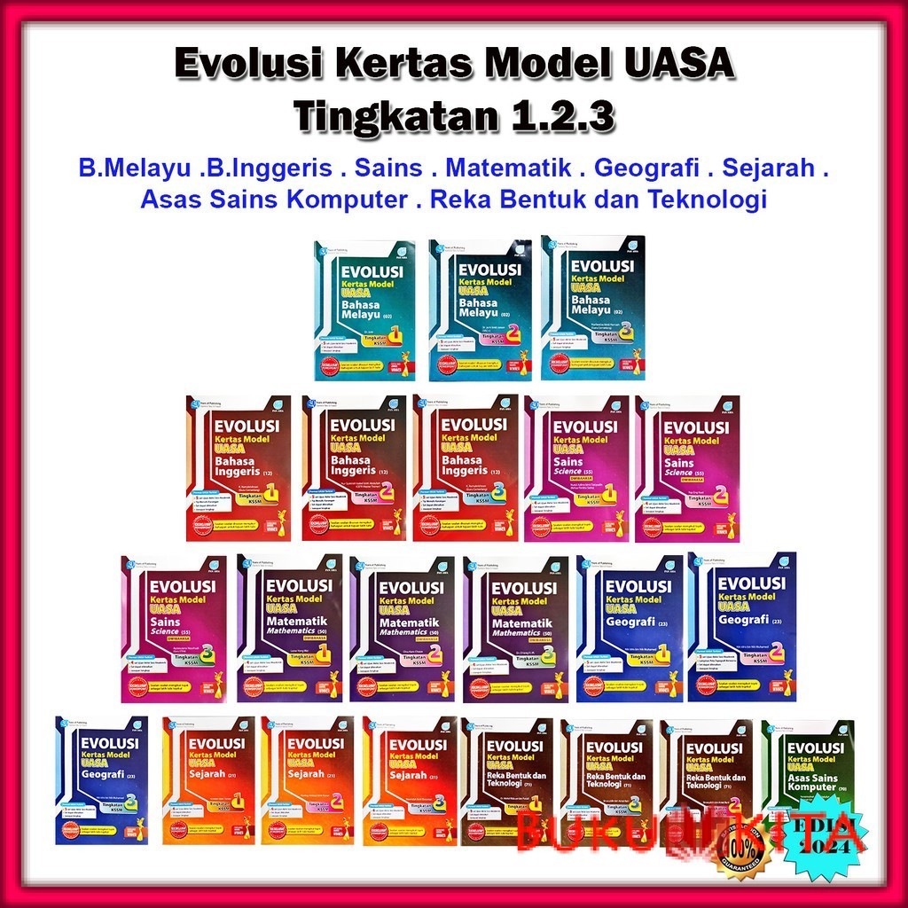 Exercise Book: Evolution of UASA Model Paper Form 1 / 2 / 3 Edition ...