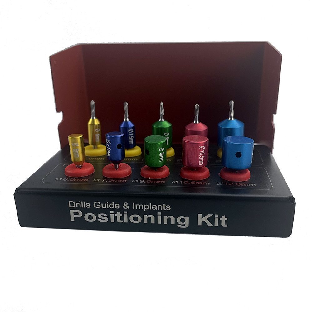 10Pcs Dental Implant Guide Drill Positioning Positioning Kit Titanium ...