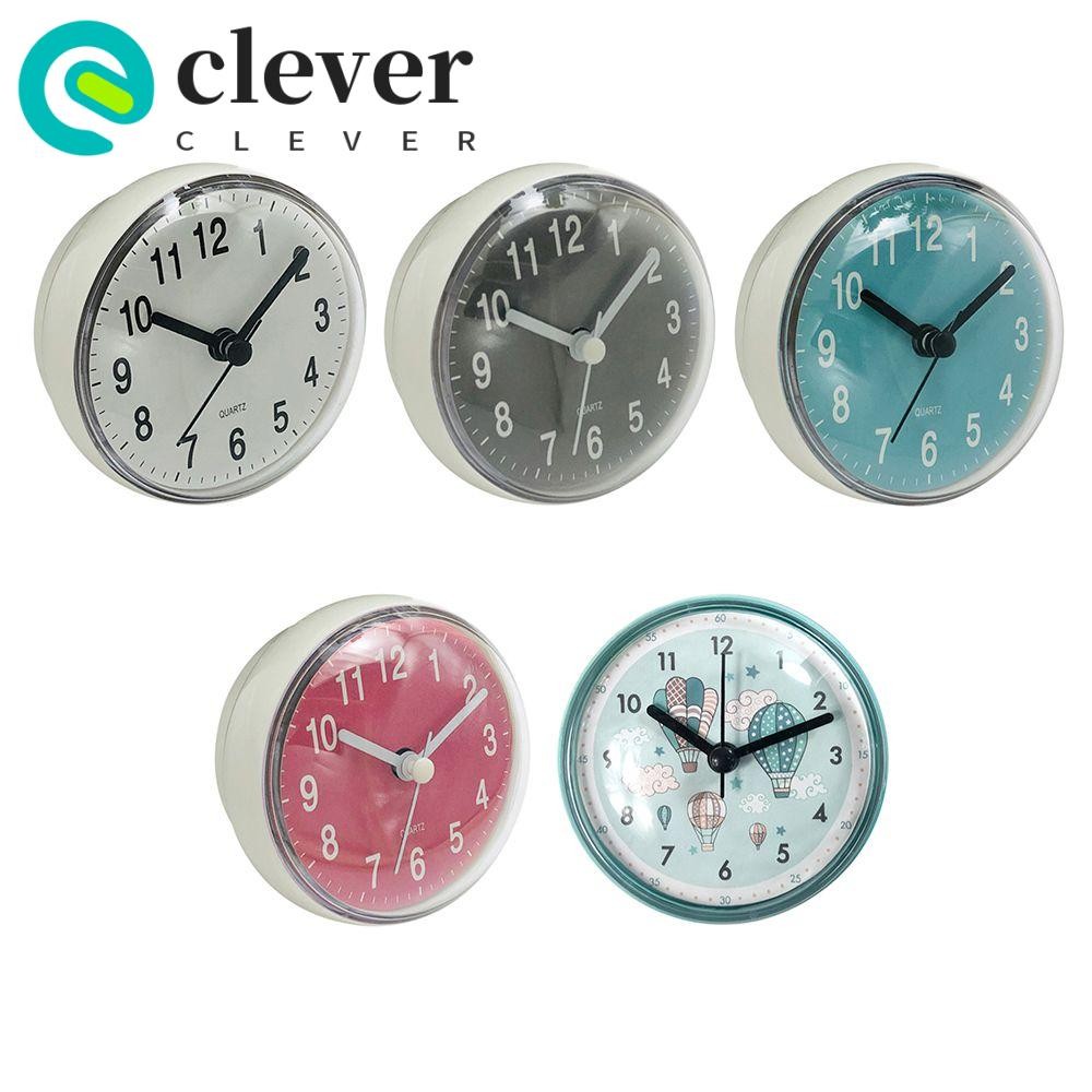 CLEVER Wall Clock Kitchen Waterproof Battery Powered Minimalist Mini ...