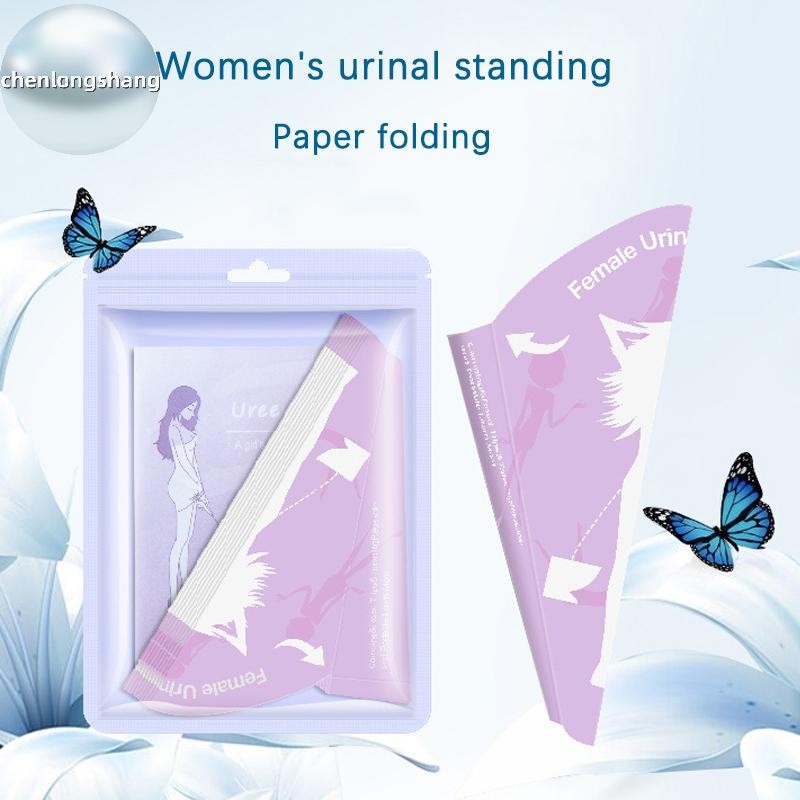 chenlongshang 10PCS Disposable Female Urination Women Urinal Funnel For ...