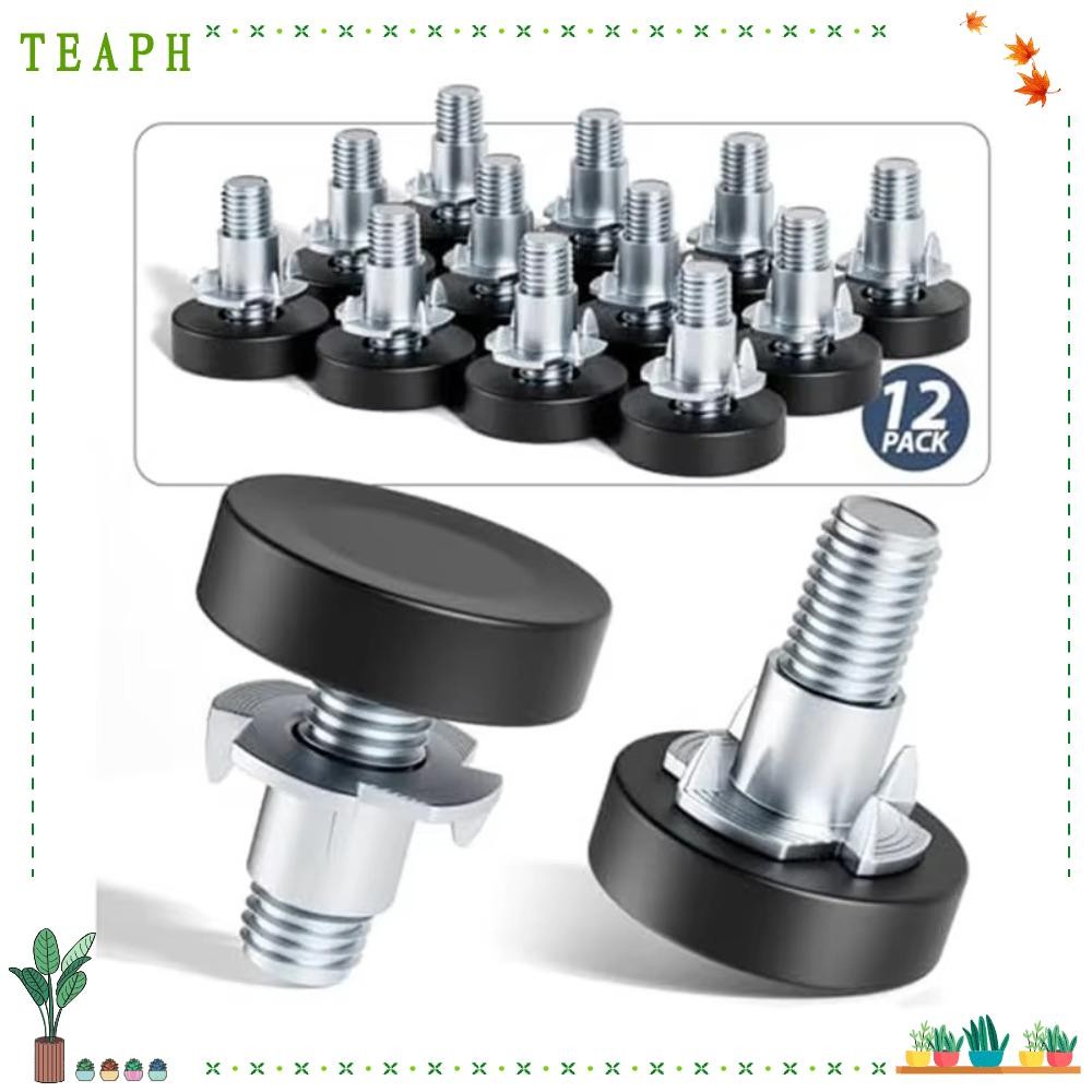 TEAPH 8PCS Furniture Leveling Feet, Table Feet Screw on Furniture ...