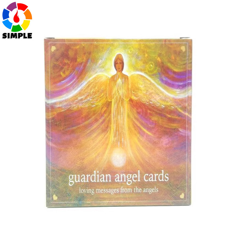 Guardian Angel Cards A 46 Oracle deck Heart shaped cards | Shopee ...
