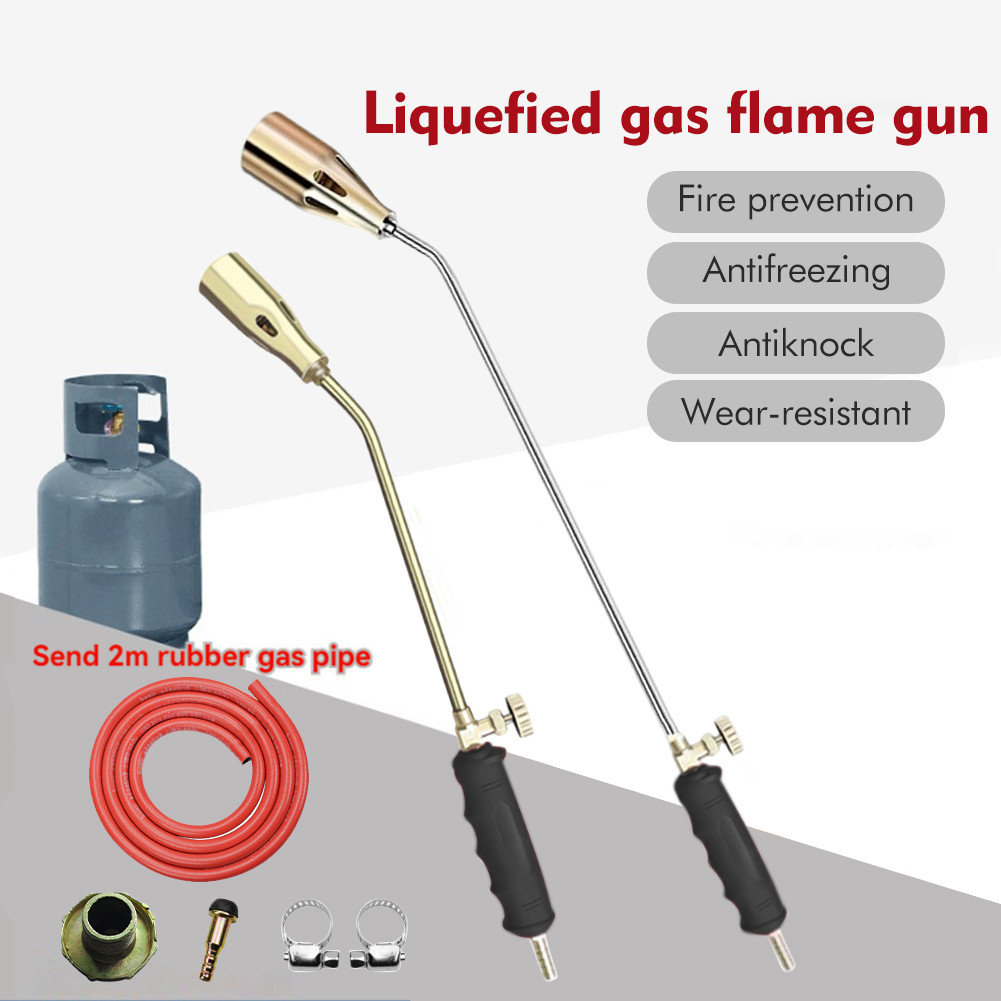Liquefied Gas Welding Torch Tool with 2M Hose Flame Blow Welding ...